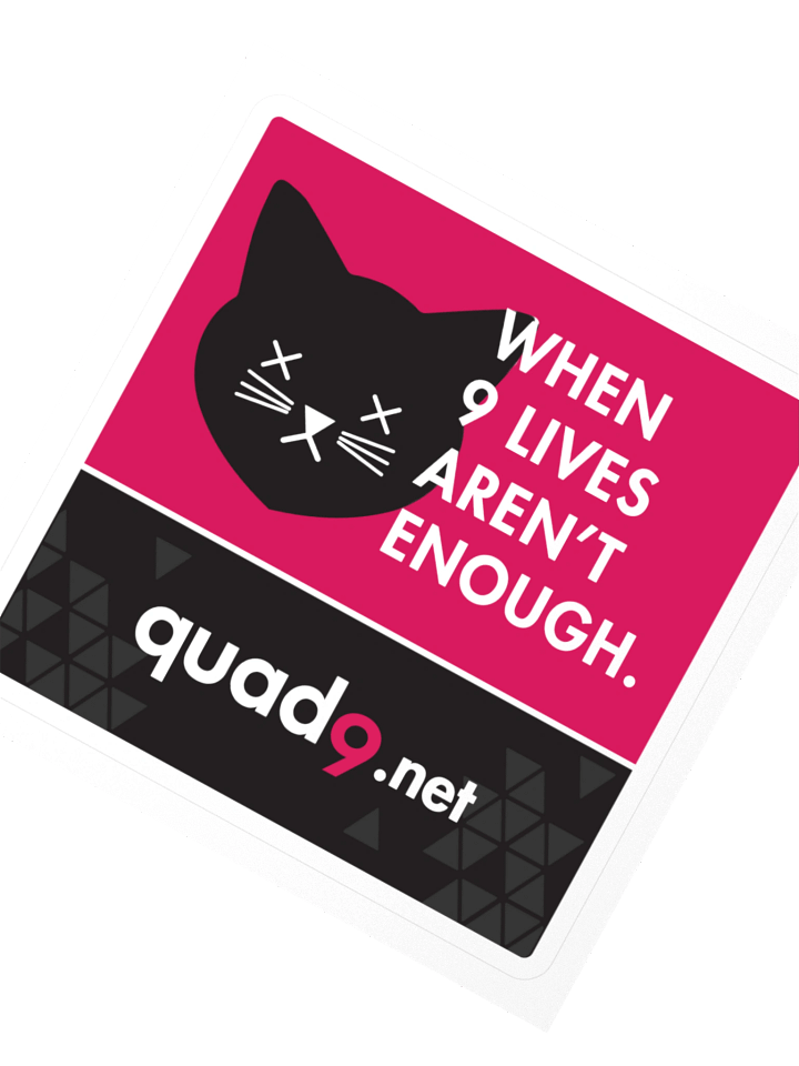 "9 Lives" Sticker product image (2)