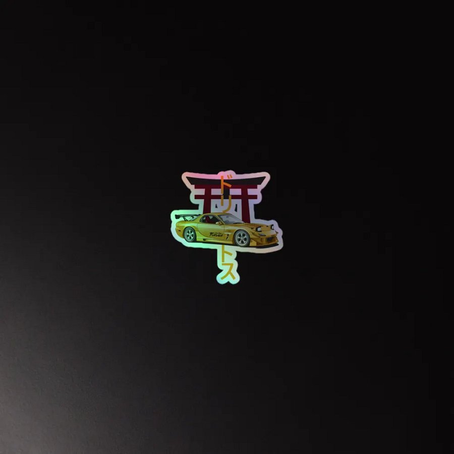 RX-7 FD - V1 - HOLOSTICKER product image (4)