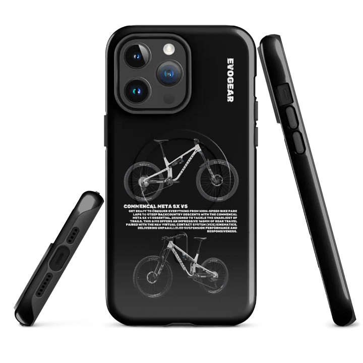 Black Commencal Meta SX V5 iPhone MagSafe Case product image (4)