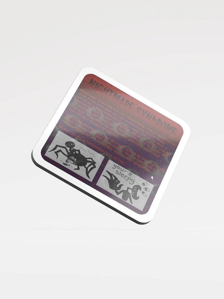 Nightmare Syndrome Website Coaster product image (1)