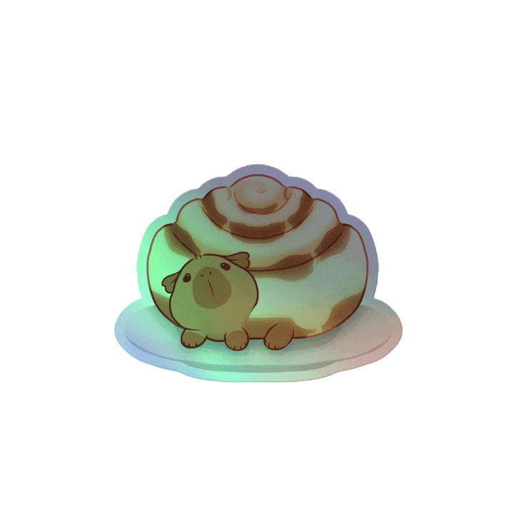 Capybara Cinn Roll Sticker product image (2)