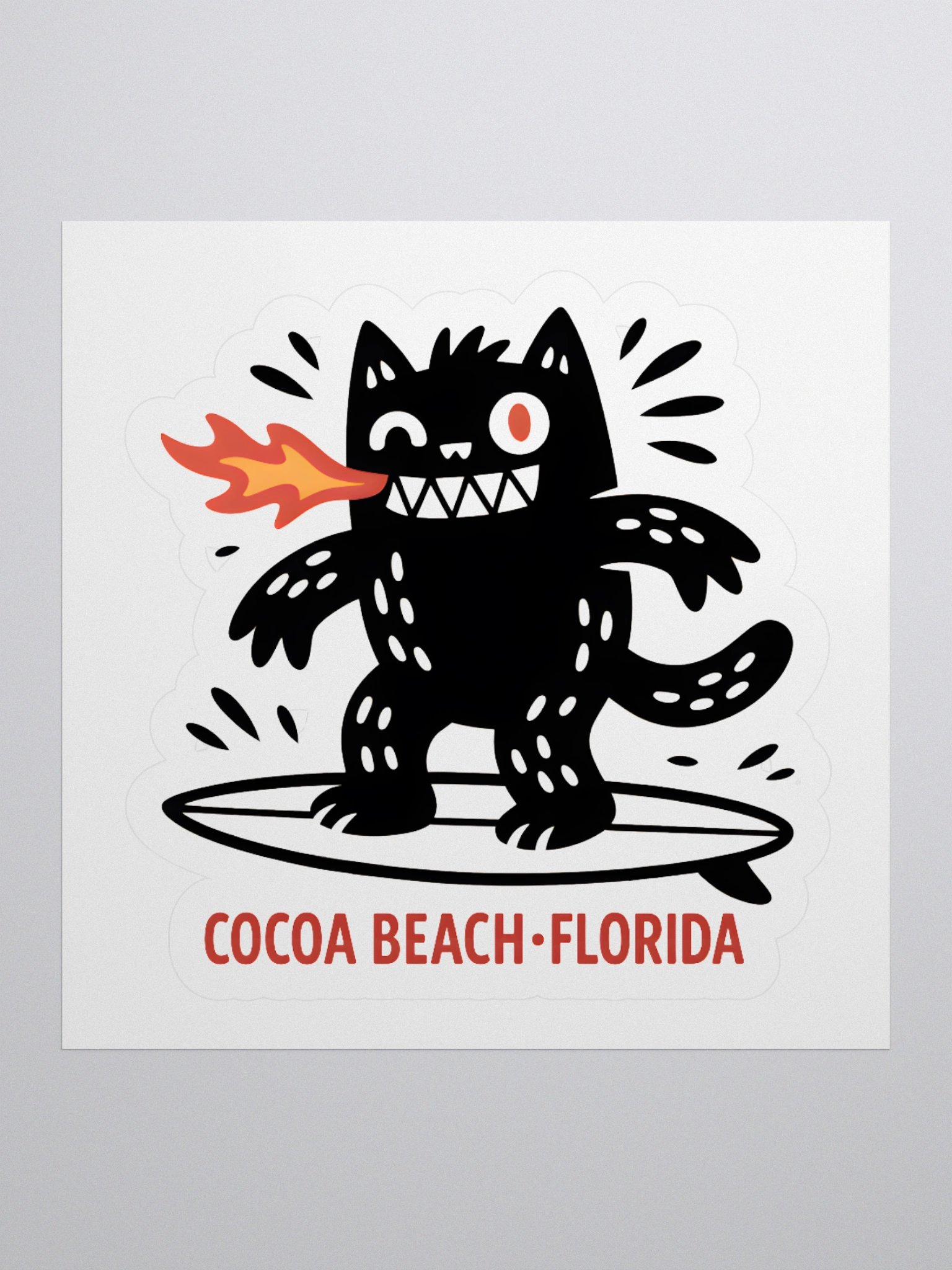 Cocoa Beach Florida | Surf Sticker product image (2)