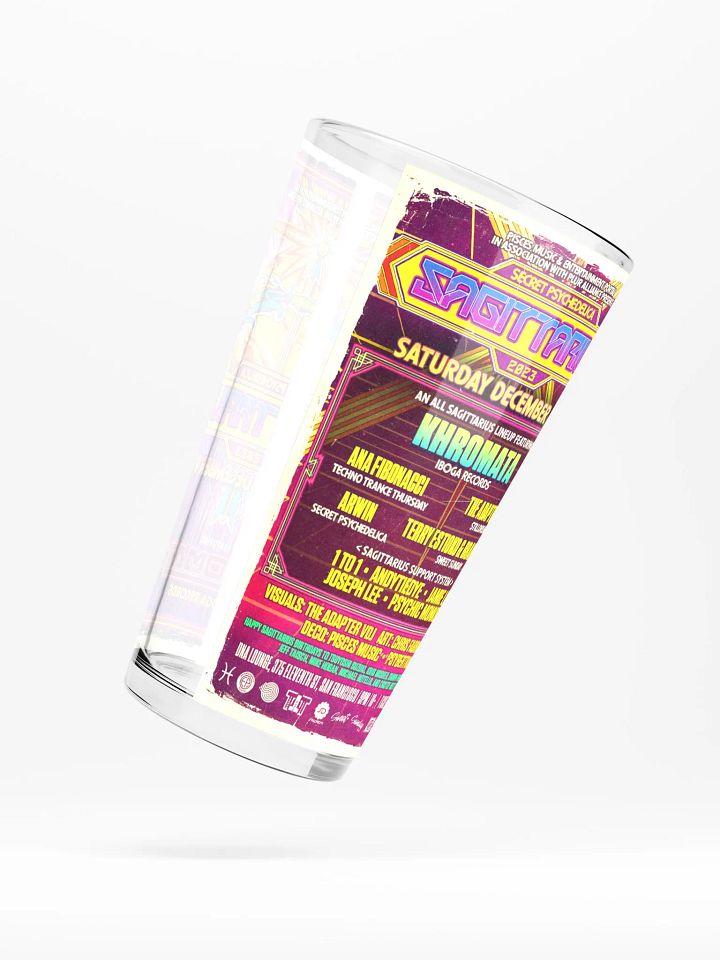 Sagittarius 2023 Shaker Pint Glass product image (2)