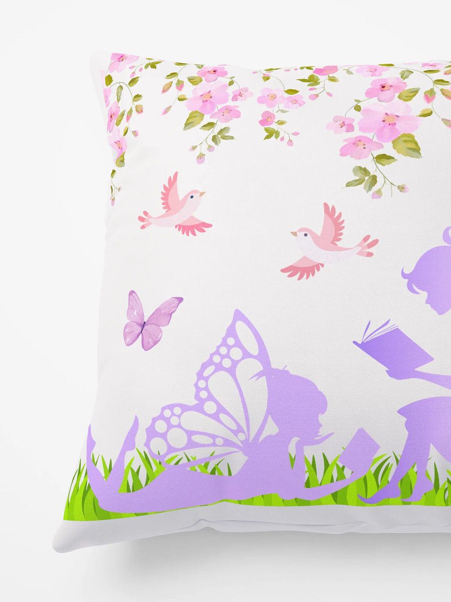 Fairy Garden Whimsy Throw Pillow product image (4)