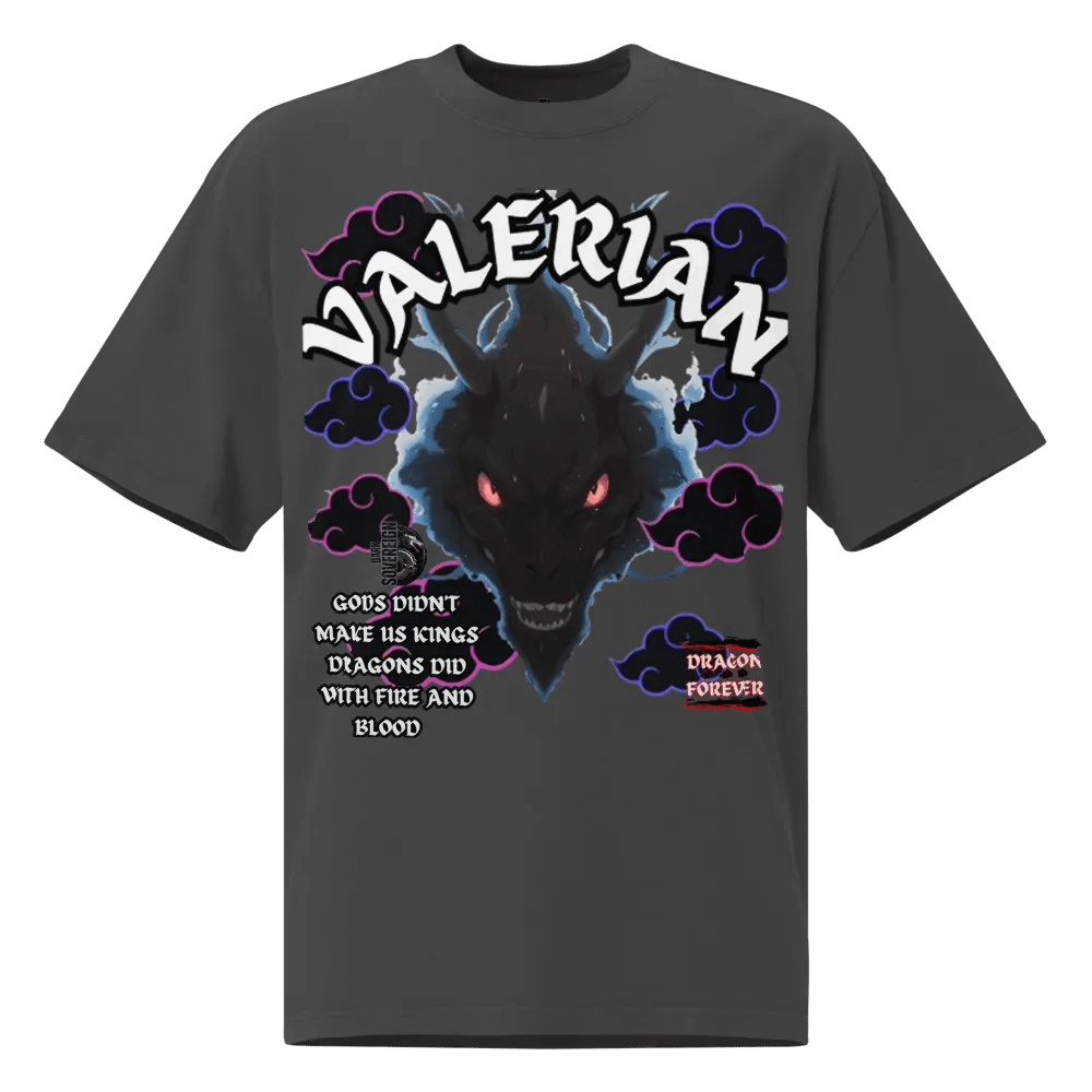 the VALERIAN oversized tee product image (1)