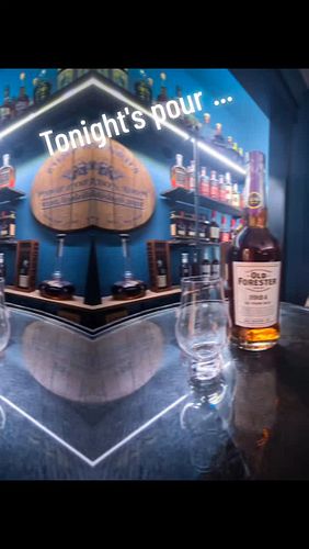 Day 5 of my week long reviews of Old Forester bourbons. Tonight's pour is the Old Forester 1924