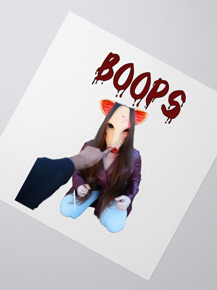 Piggy Boops KissCut Sticker product image (5)