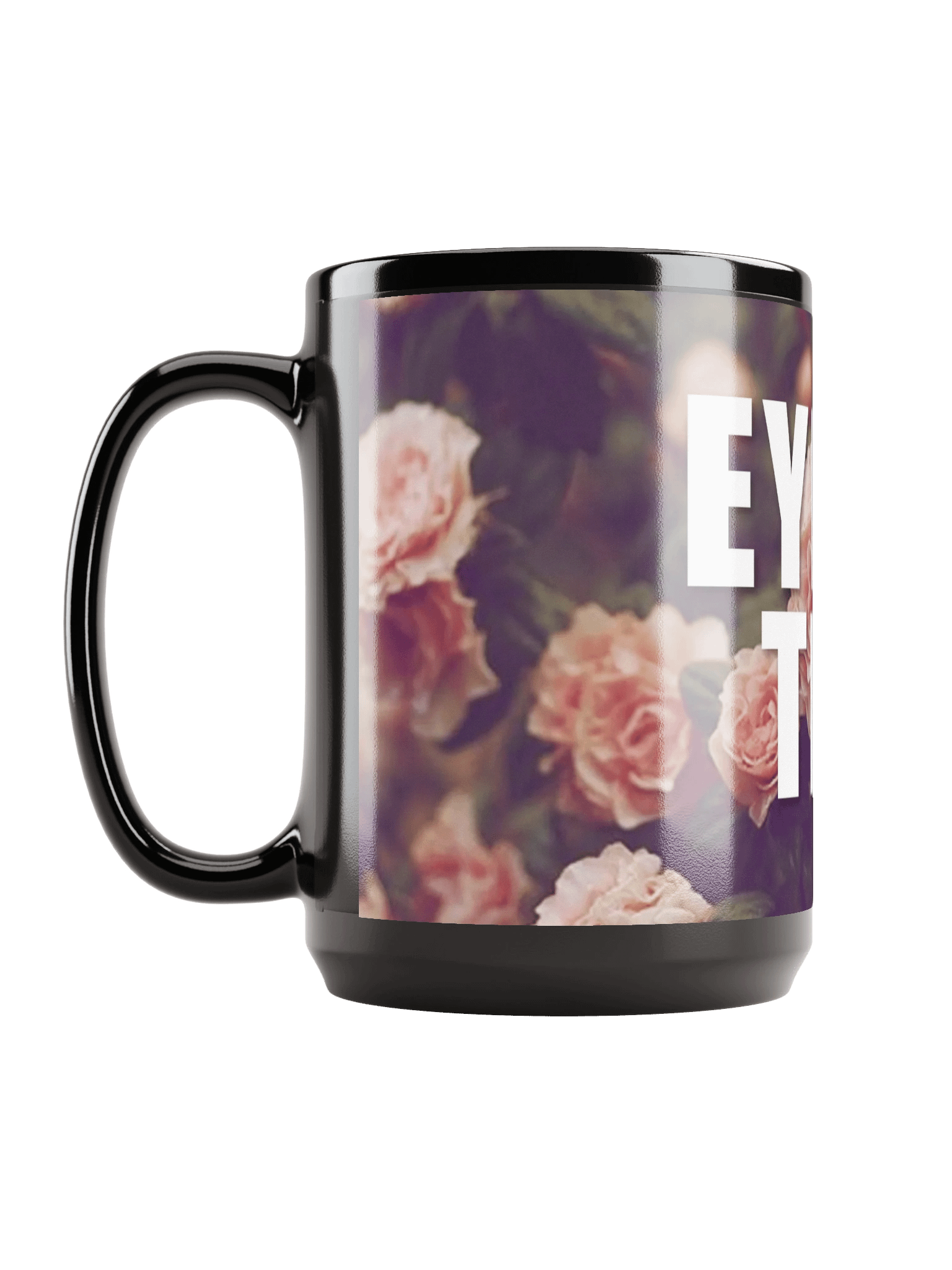 EYE.TEA Ink Classic Rose Logo Tall Mug product image (6)