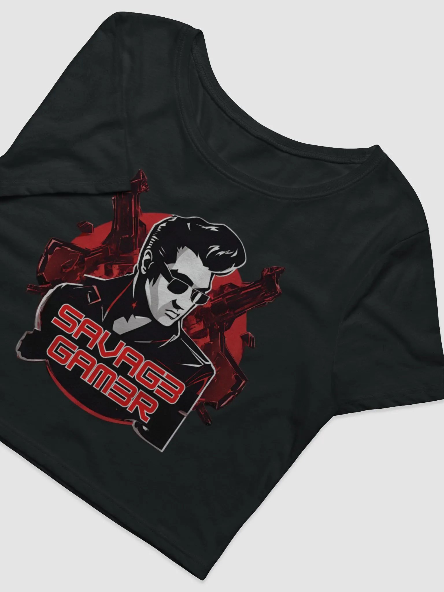 Savage Gam3r Explosion Crop Tee product image (3)