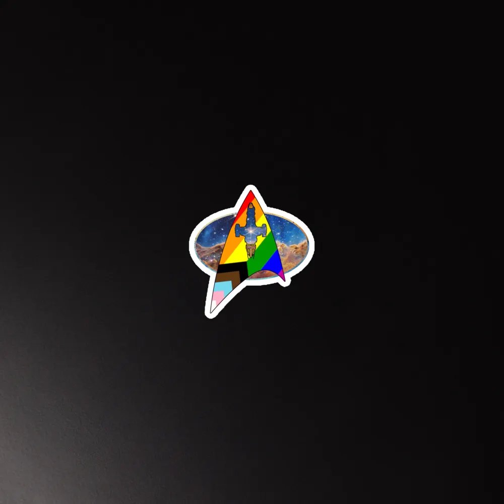 Cosmic Prism Die-Cut Magnets product image (3)