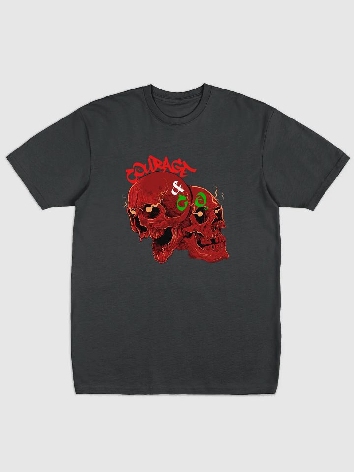 Courage & Co. Dual Red Skull T-Shirt product image (4)