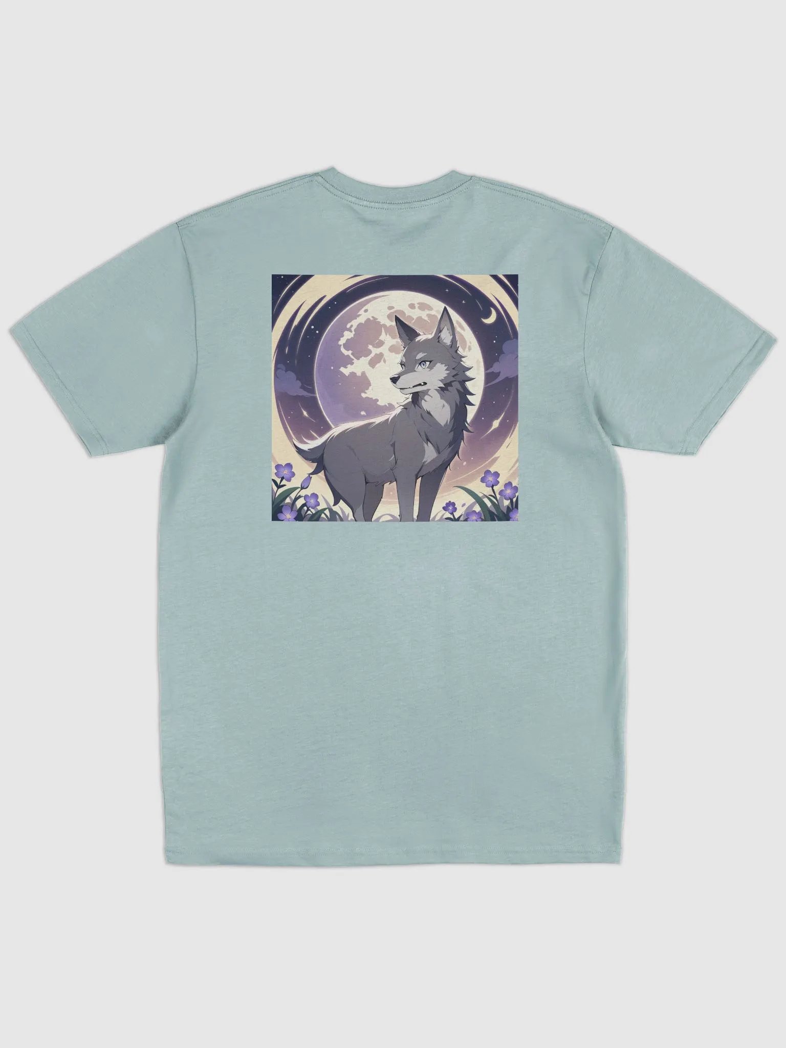 MistyWolf11602 Illustrated Wolf Tee product image (5)