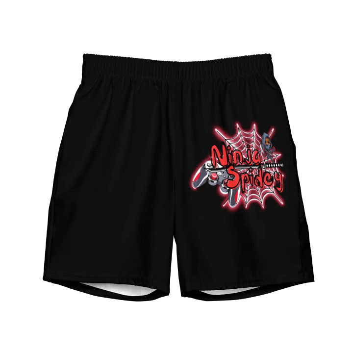 NinjaSpidey Black Swim Trunks product image (2)