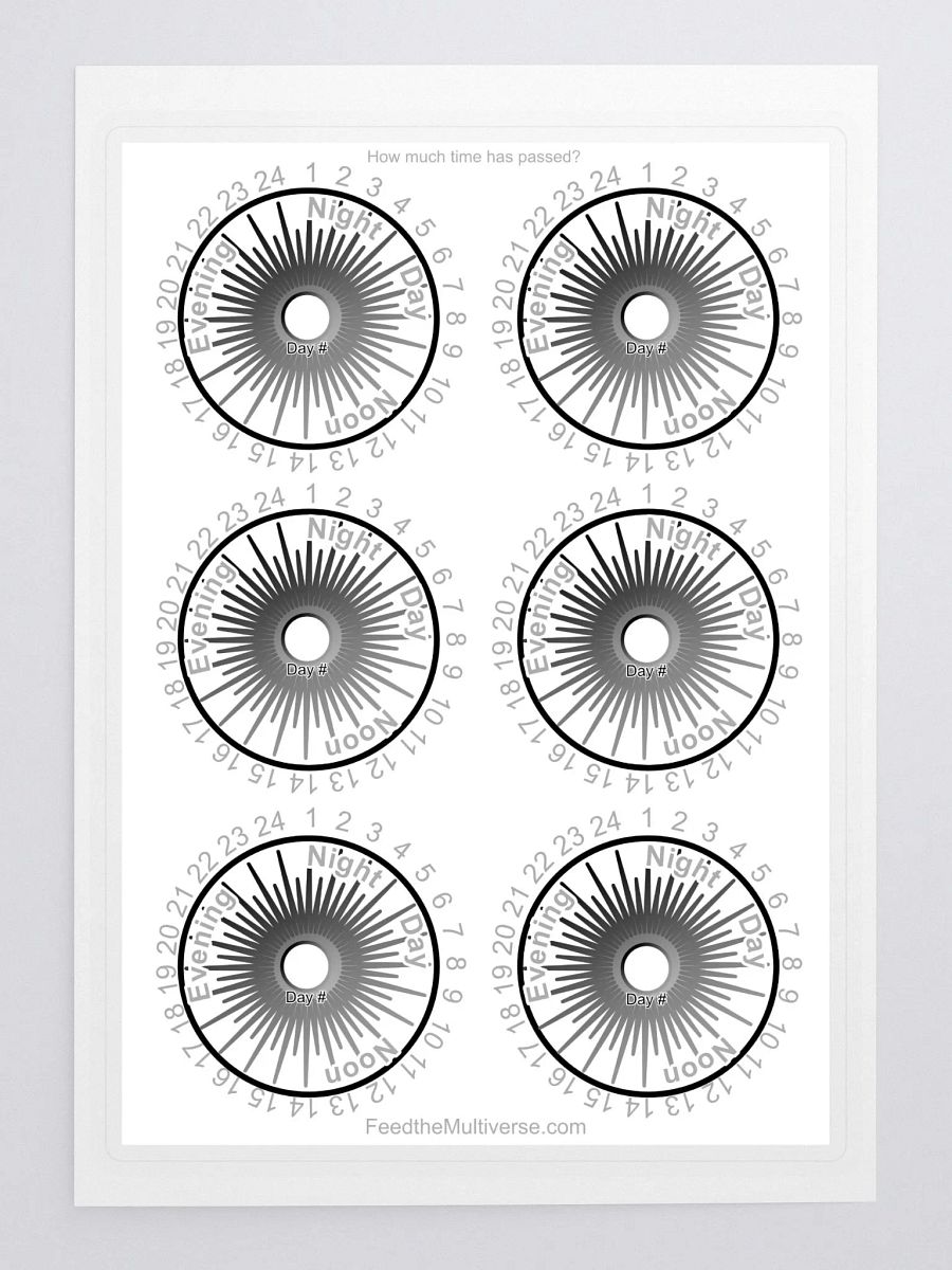 Time Passage Sticker Set product image (3)