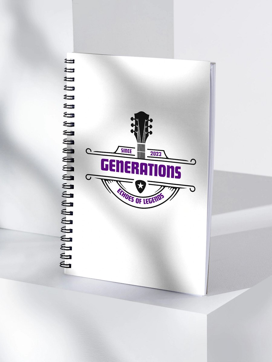 Generations Spiral Notebook product image (4)