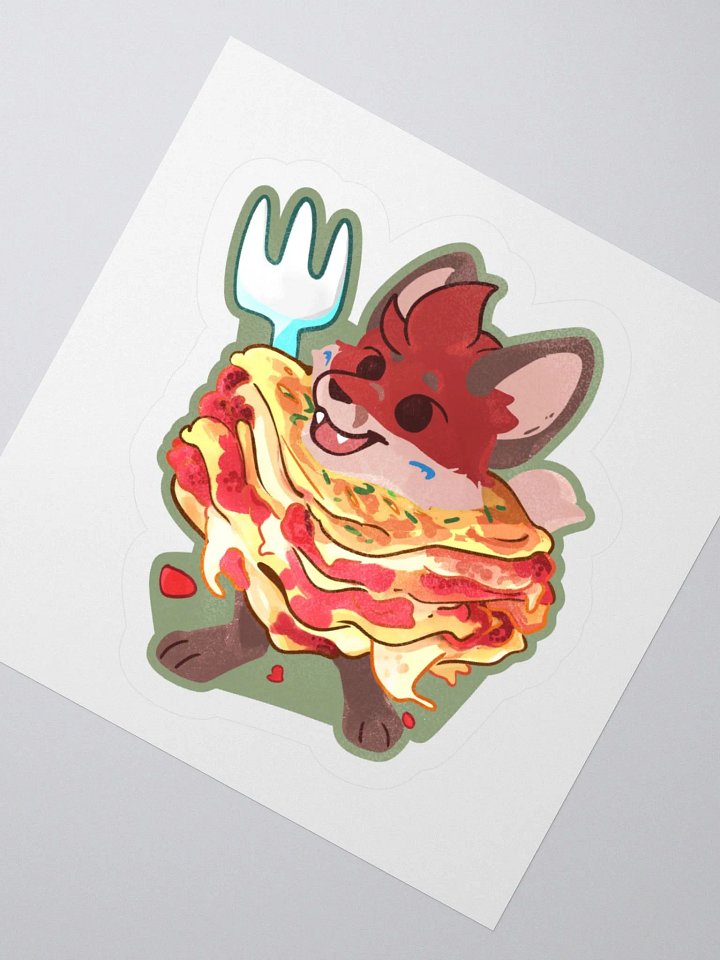 Lasagna ScFox Sticker product image (6)