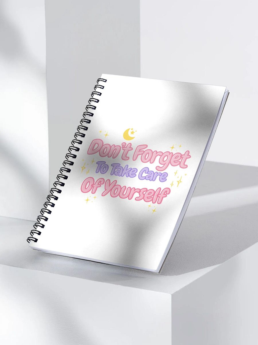 Starry Self-Care Spiral Notebook product image (3)