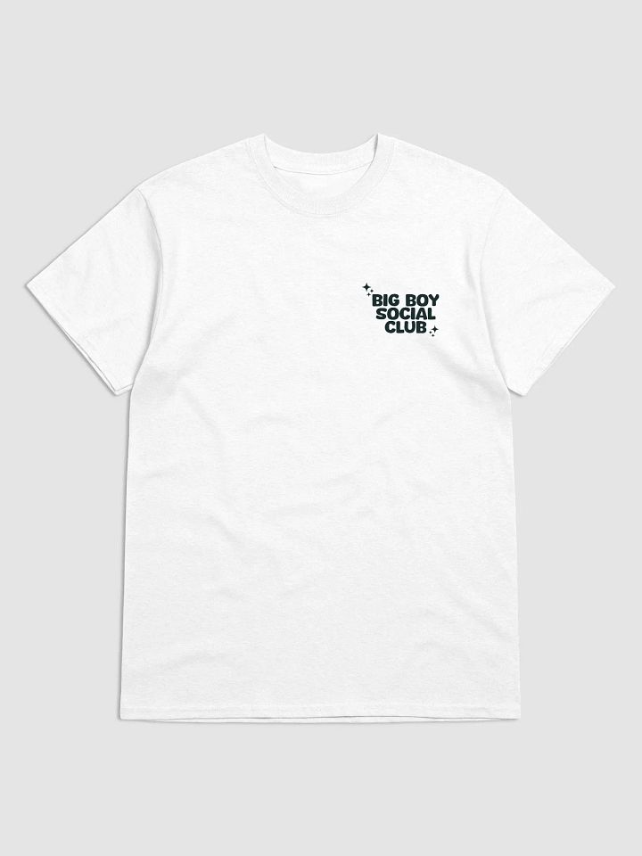 Big Boy Social Club T-Shirt (Black Text) product image (1)