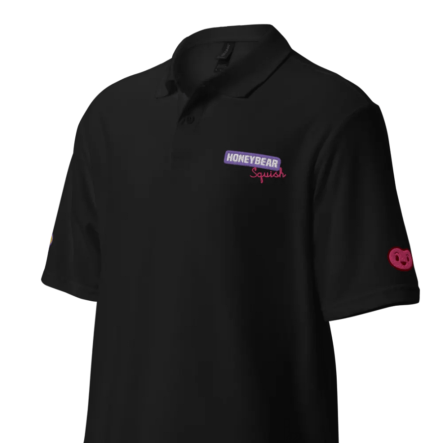 HONEYBEARSQUISH Pique Polo Shirt product image (3)