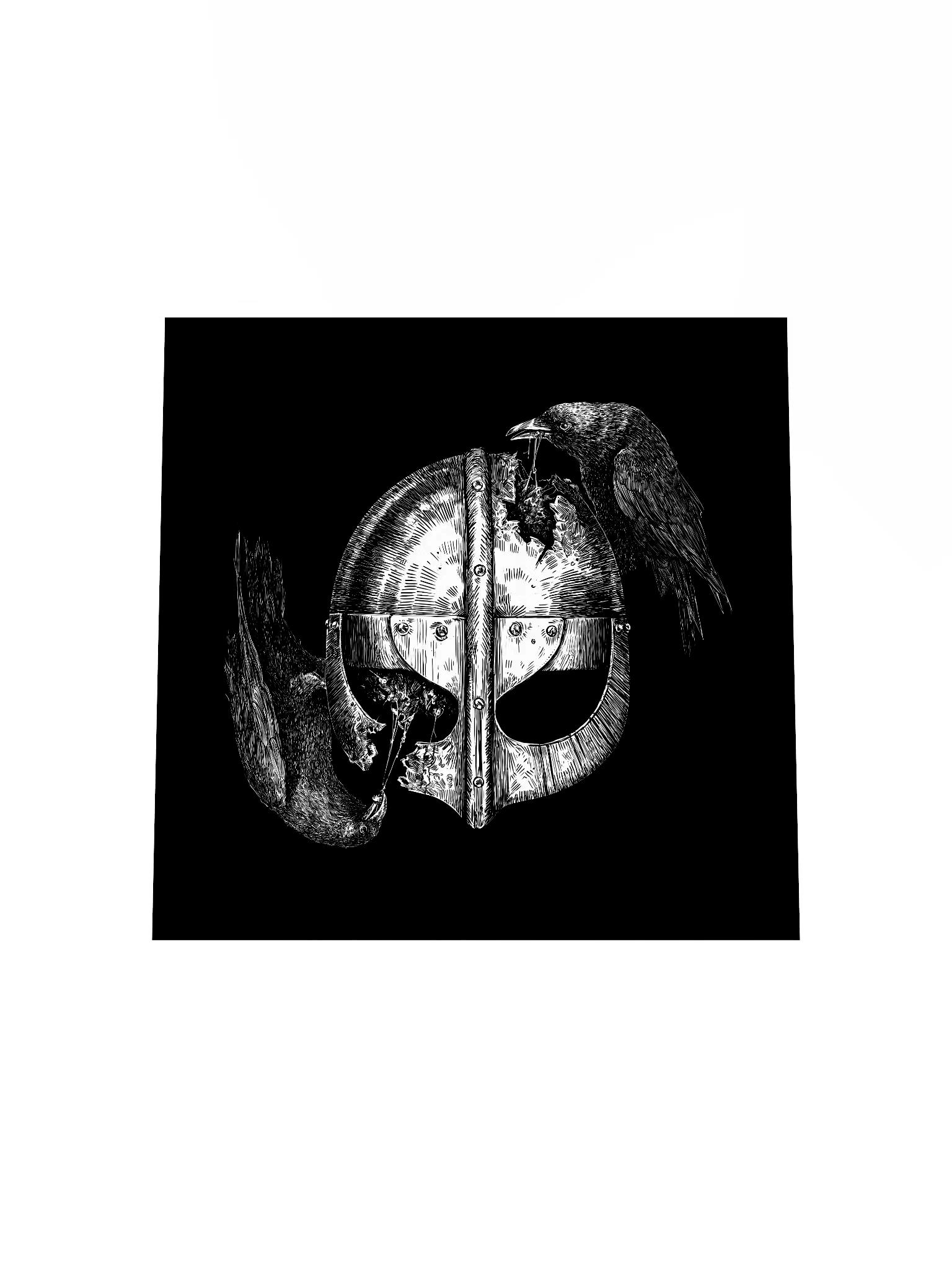 REXNOR Helmet & Crows Poster product image (7)