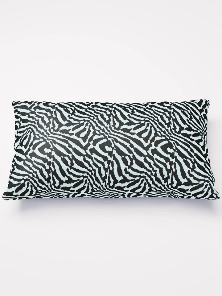 Blue Zebra Pillow product image (1)