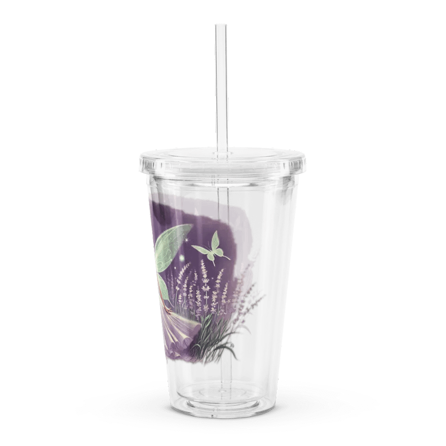 Lavender Fairy Double Wall Tumbler product image (4)