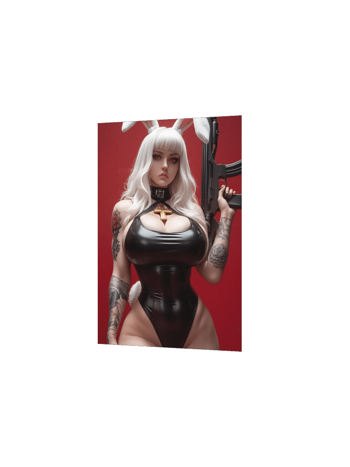 Bunny Assassin Matte Poster product image (4)