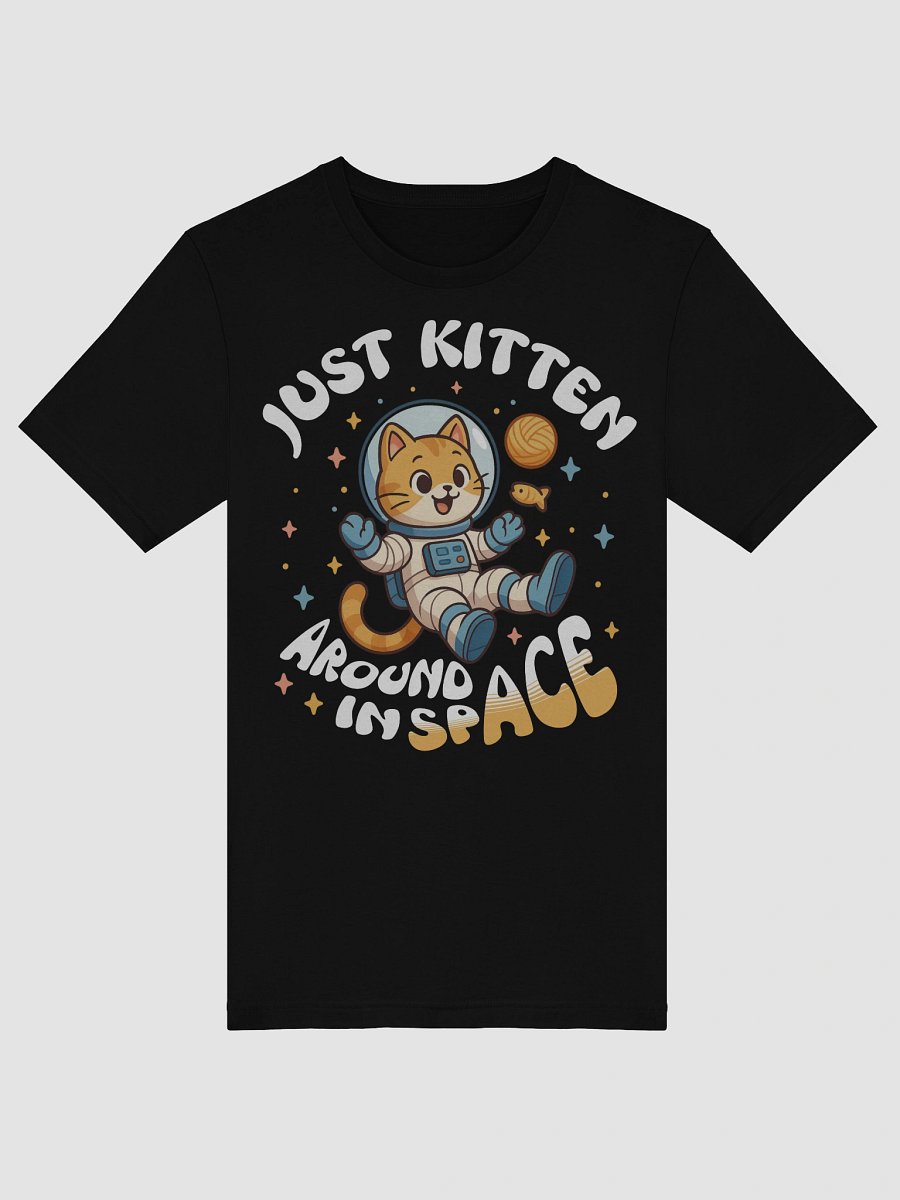 Kawaii Cat in Space T-Shirt product image (37)