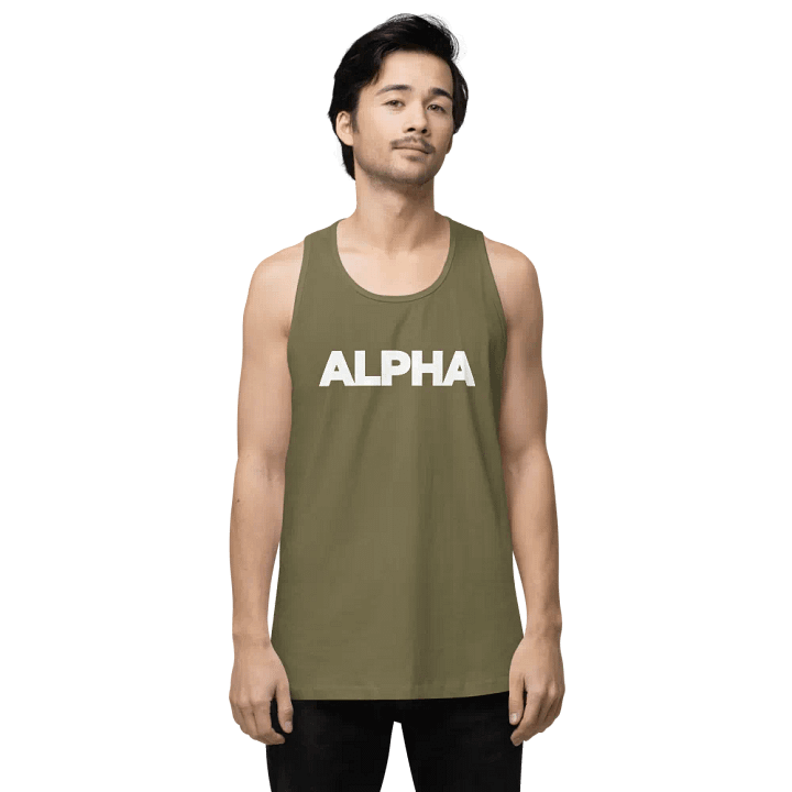 Alpha Tank (Military Green) product image (1)