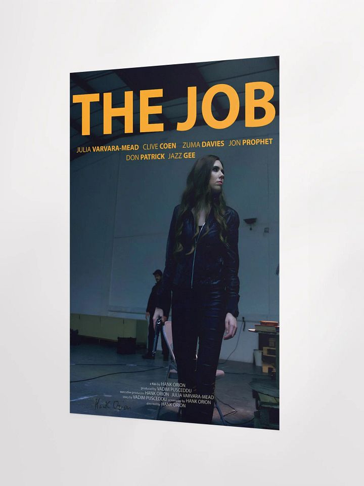 The Job - Official Signed Movie Poster | A Film by Hank Orion product image (4)
