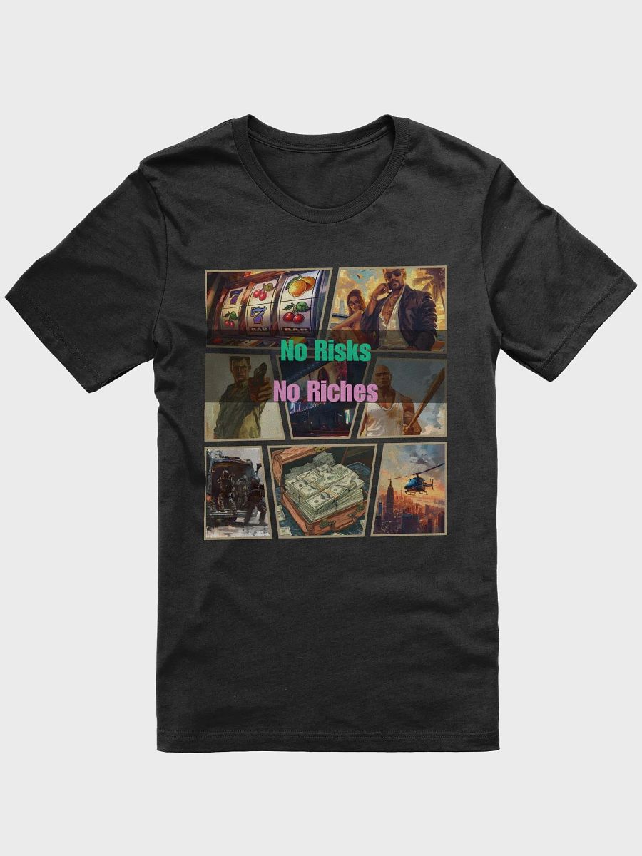 No Risks No Riches Graphic T-Shirt product image (2)
