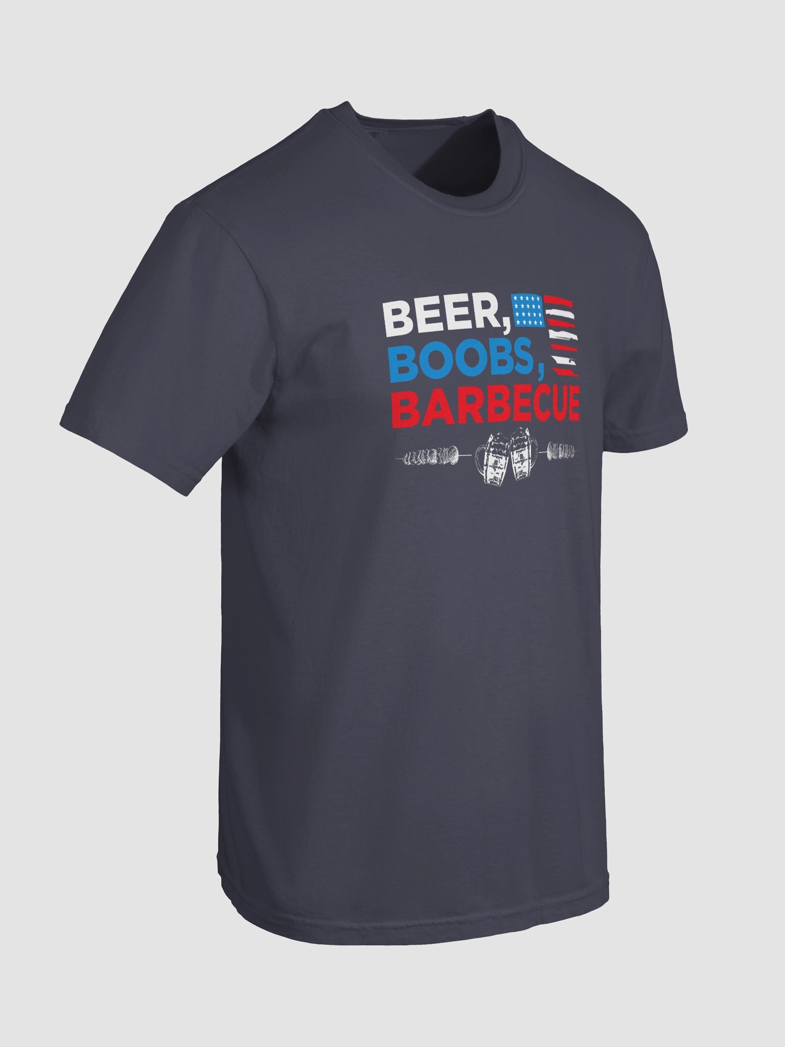 Beer, Boobs, Barbecue Tee product image (38)