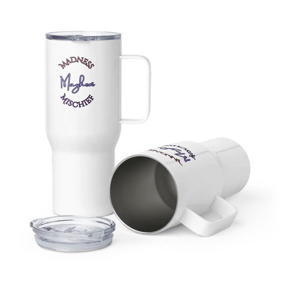 Madness/Mischief/Mayhem Travel Mug product image (6)
