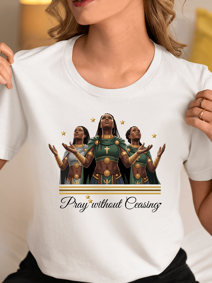 Faithful Warriors Christian Women T-shirt. product image (1)