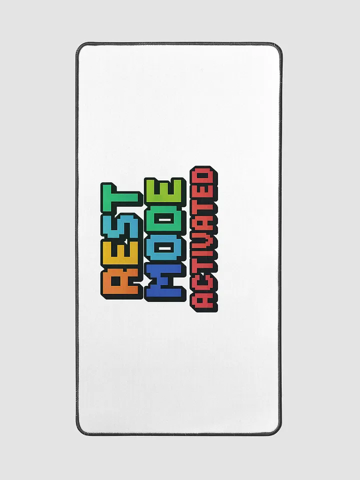 Pixelated Rest Mode Desk Mat product image (2)