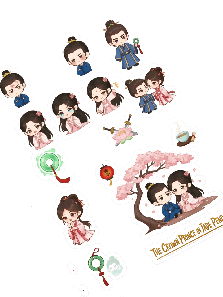 Romantic Chibi Sticker Collection product image (1)