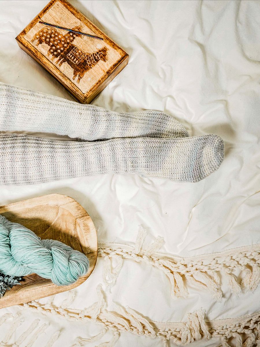 How To Crochet A Simple Sock product image (5)