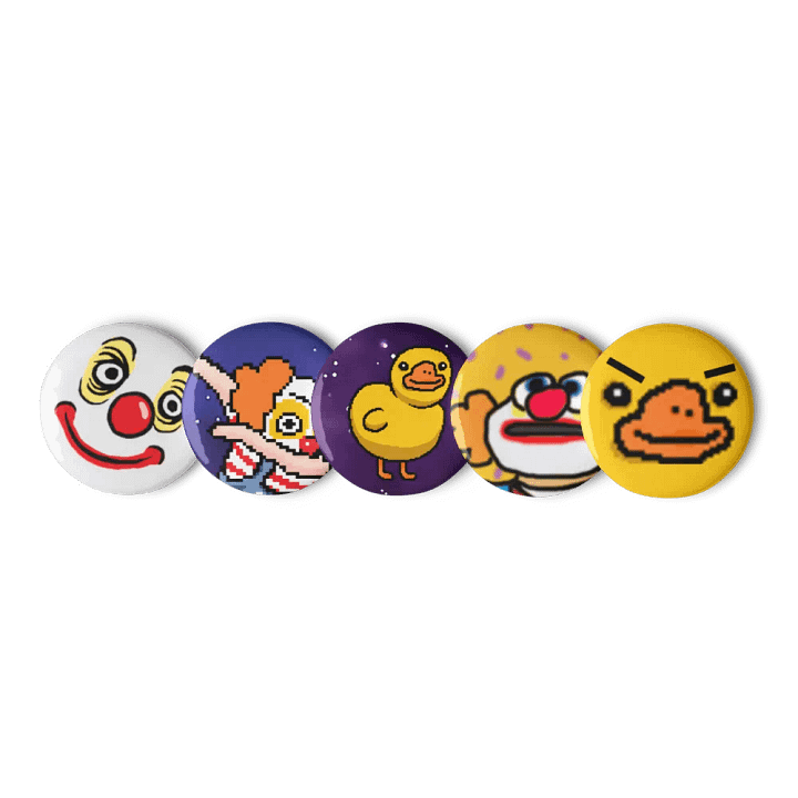 Emote Pins - Vol. 1 product image (1)