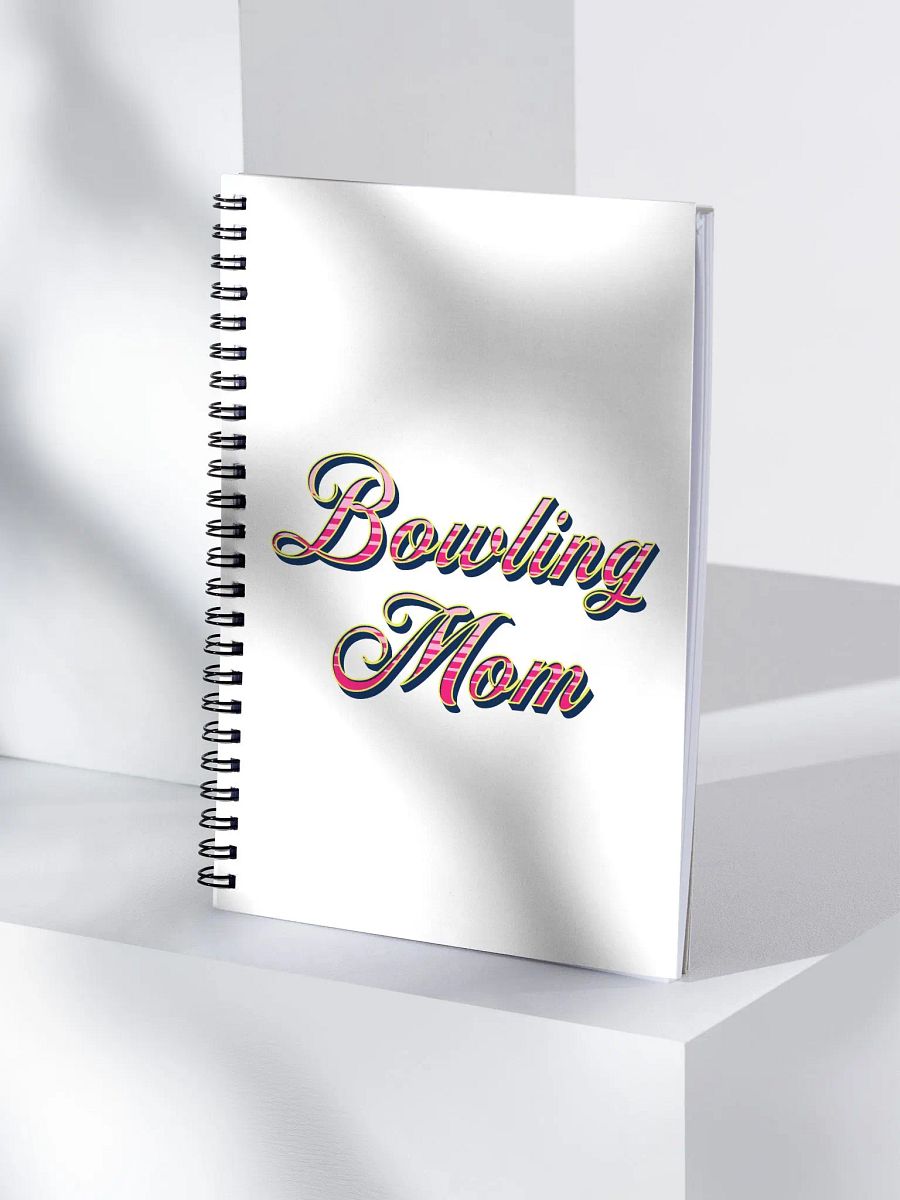 Bowling Mom Spiral Notebook product image (1)