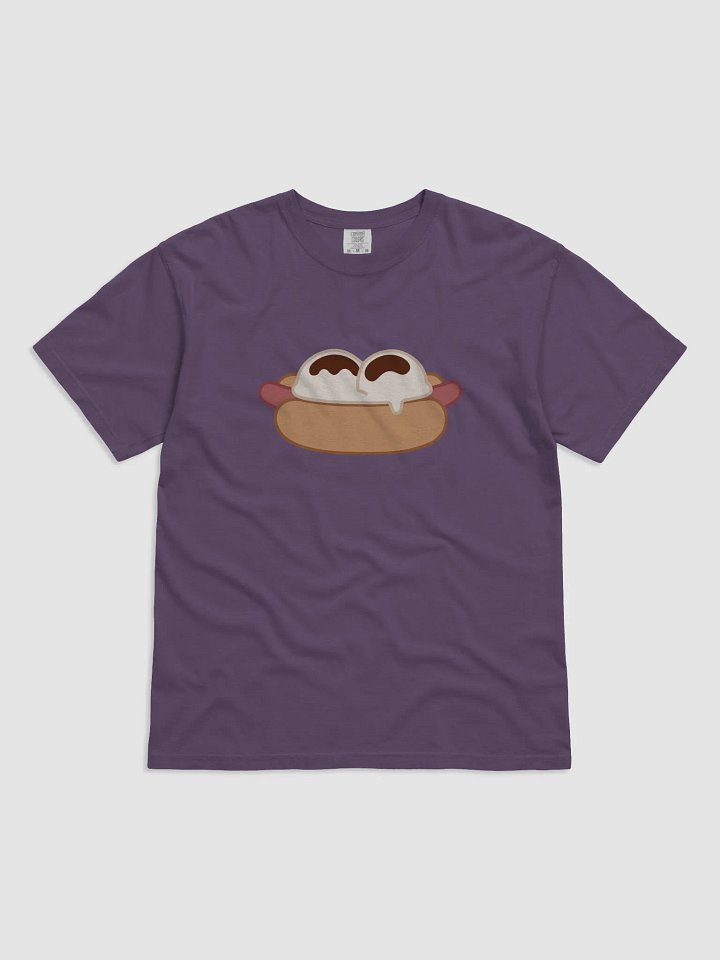 Ice Cream on a Hot Dog Big Artwork Heavyweight Tee product image (7)