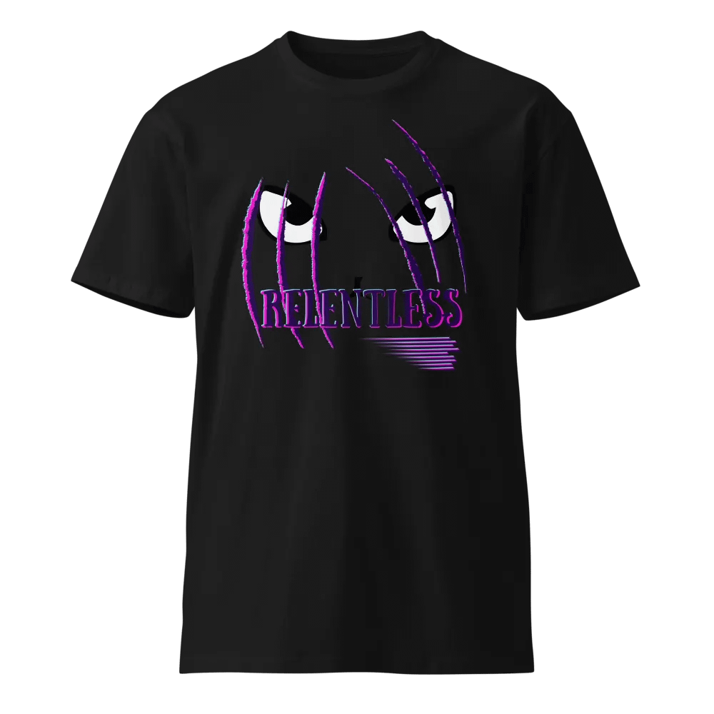 Relentless Cat Eyes Unisex Tee – Bold & Fierce Style product image (1)