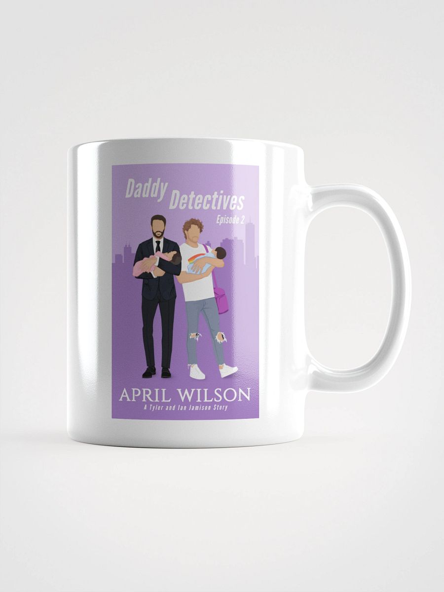 White Ceramic Mug - Daddy Detectives Episode 2 product image (1)
