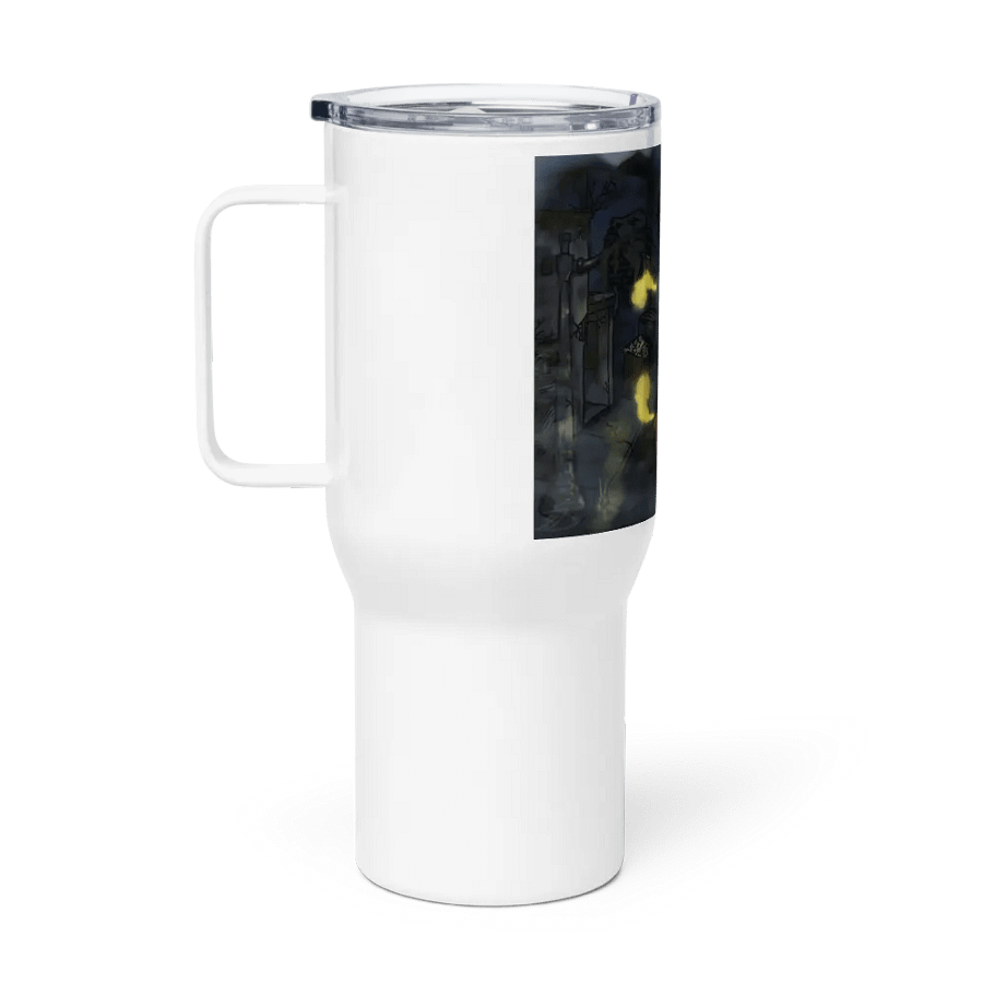 Travel Mug with a Handle - Cryptid Wasteland product image (2)