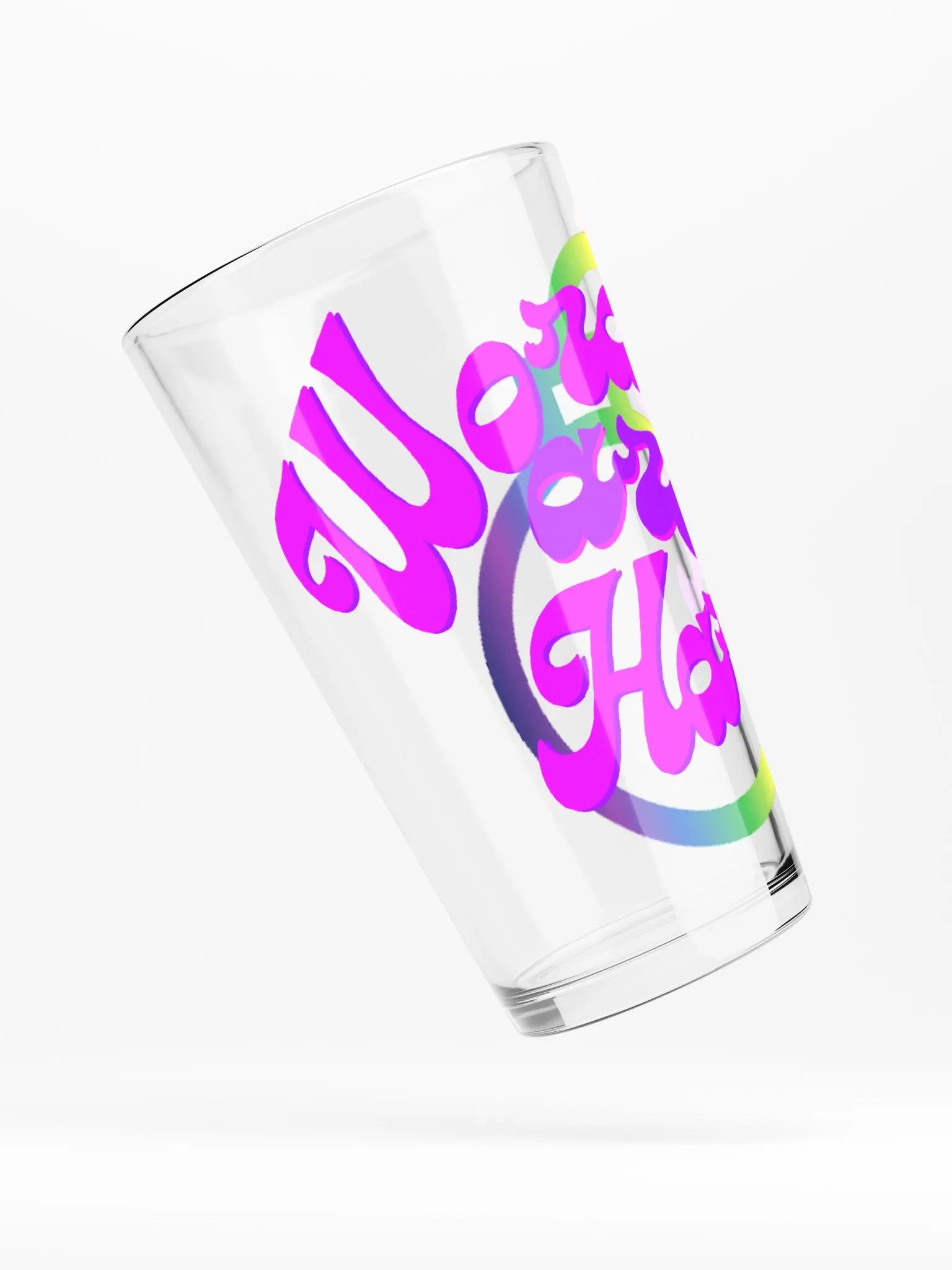 Words are Hard Pint Glass product image (4)