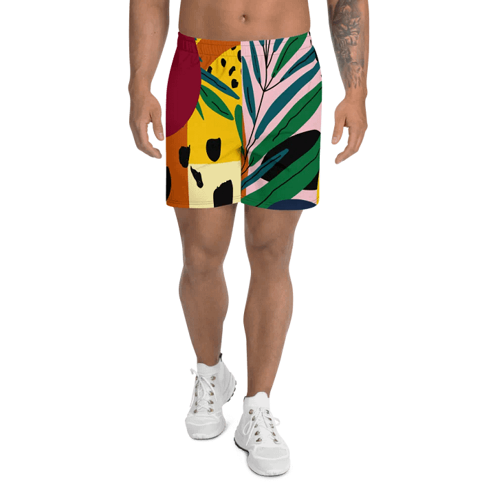 "BP3" Tropical Breeze Athletic Shorts product image (1)