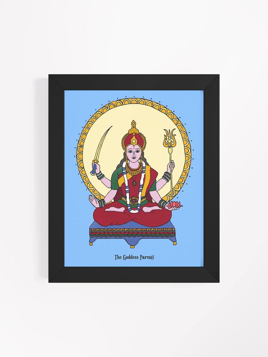 Goddess Parvati Framed Art product image (4)