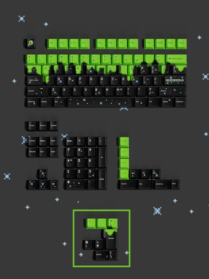 Slimy Keycap Set product image (2)