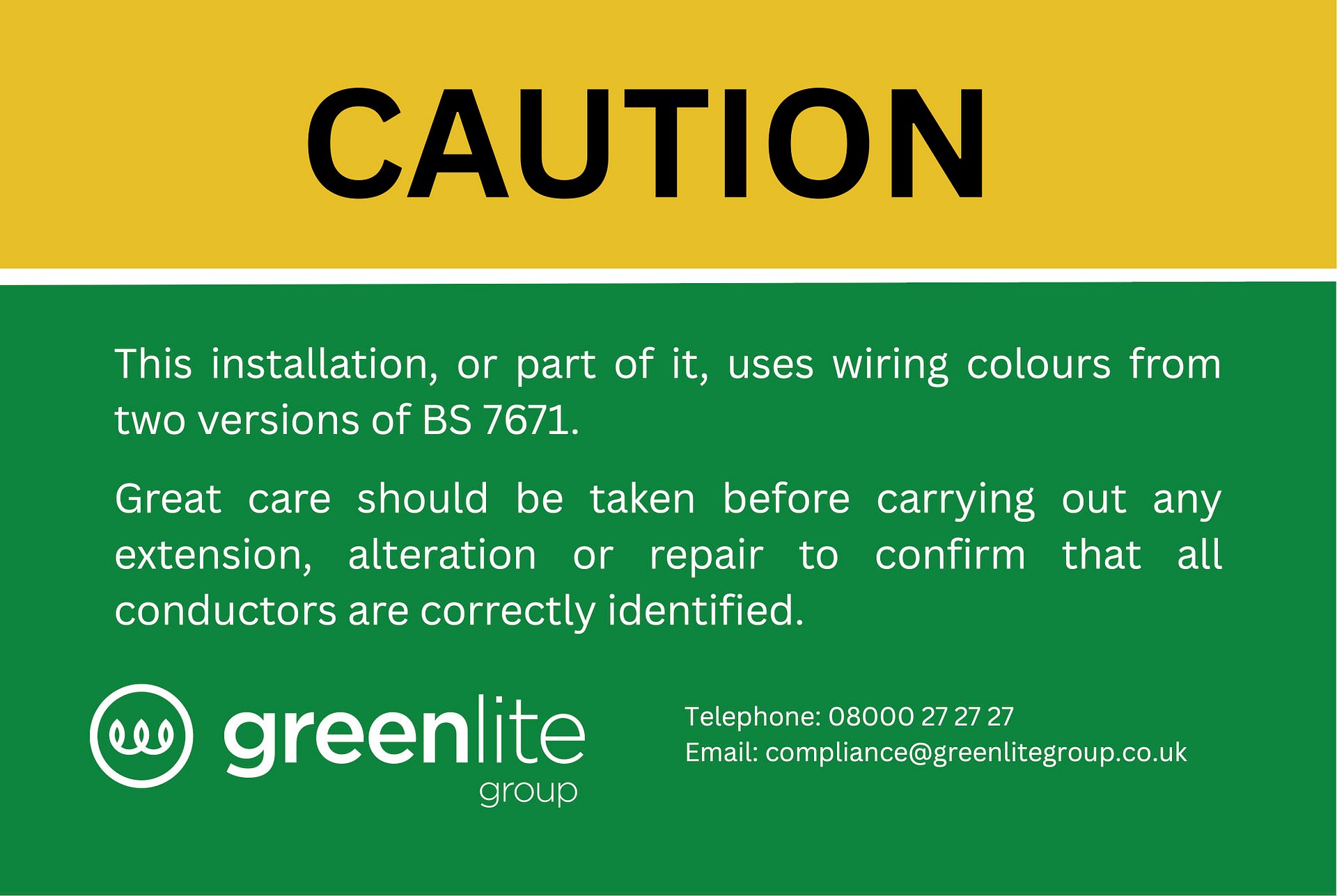 Greenlite Branded Mixed Colour Labels product image (1)