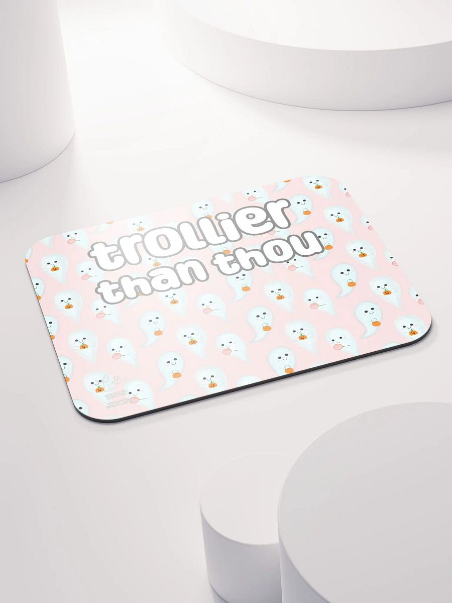Trollier Than Thou Medium Mouse Mat - cute ghosts product image (4)