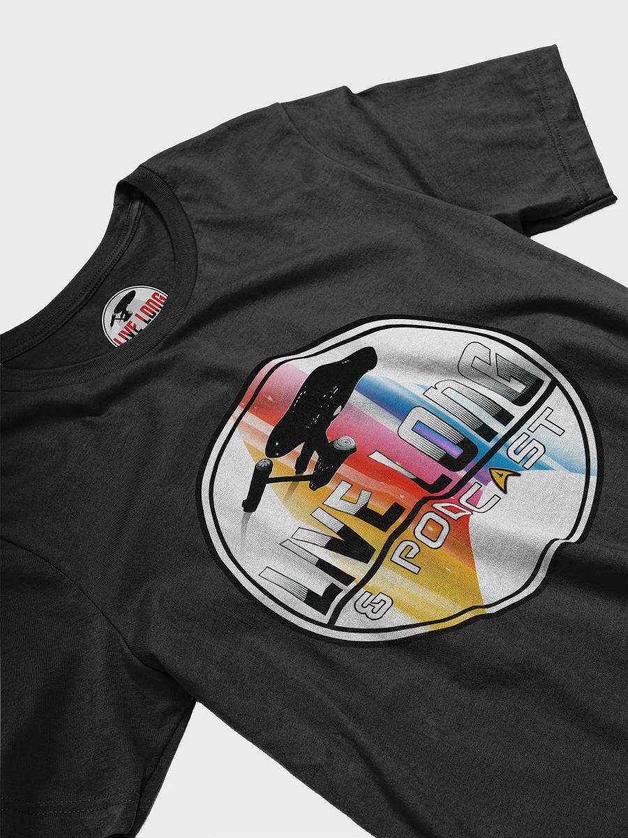Live Long and Podcast Beam Logo T-Shirt product image (33)